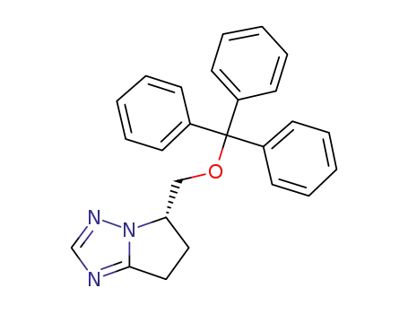 5-[(Triphenylmethoxy)methyl]-6,7-dihydro-5H-pyrrolo[1,2-b][1,2,4]triazole