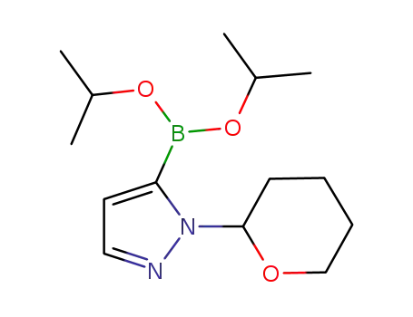 Diisopropyl 1-(tetrahydro-2H-pyran-2-yl)-1H-pyrazol-5-ylboronate