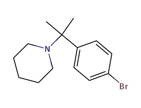 1-(2-(4-bromophenyl)propan-2-yl)piperidine