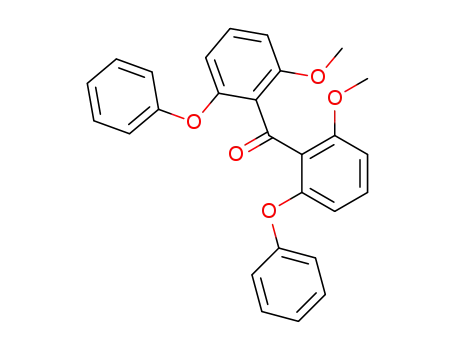 Molecular Structure of 785836-55-7 (Methanone, bis(2-methoxy-6-phenoxyphenyl)-)