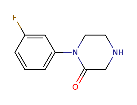 1-(3-FLUORO-PHENYL)-PIPERAZIN-2-ONE