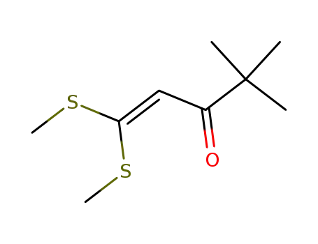 4,4-디메틸-1,1-디(메틸티오)펜트-1-엔-3-온