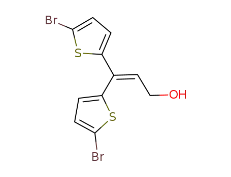 3,3-di(5-bromothiophen-2-yl)allyl alcohol