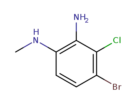 4-BroMo-3-chloro-N1-Methylbenzene-1,2-diaMine