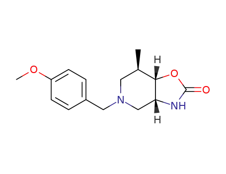 (3aR,7R,7aS)-5-(4-methoxybenzyl)-7-methylhexahydrooxazolo[4,5-c]pyridin-2(3H)-one
