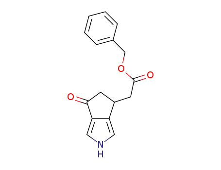 benzyl 2-(6-oxo-2,4,5,6-tetrahydrocyclopenta[c]pyrrol-4-yl)-acetate