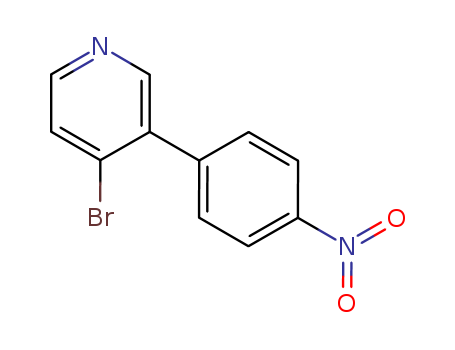 Pyridine,4-bromo-3-(4-nitrophenyl)-