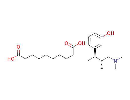 Molecular Structure of 1356394-20-1 ((1R,2R)-3-(3-dimethylamino-1-ethyl-2-methylpropyl)phenol sebacinate)