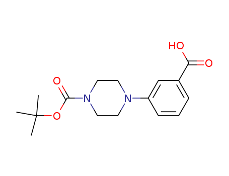 1-Piperazinecarboxylicacid, 4-(3-carboxyphenyl)-, 1-(1,1-dimethylethyl) ester