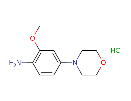 Morpholine, 4-(4-amino-3-methoxyphenyl)-, hydrochloride