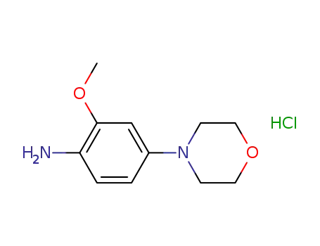 모르폴린, 4-(4-aMino-3-메톡시페닐)-, 염산염