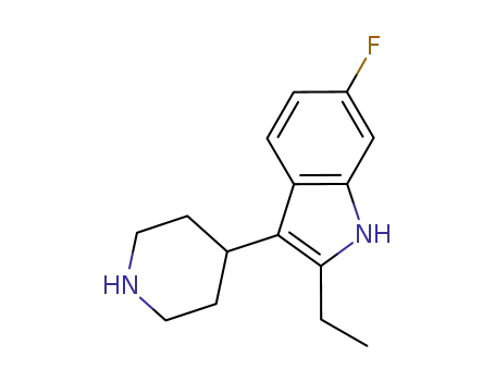 2-ethyl-6-fluoro-3-piperidin-4-yl-1H-indole