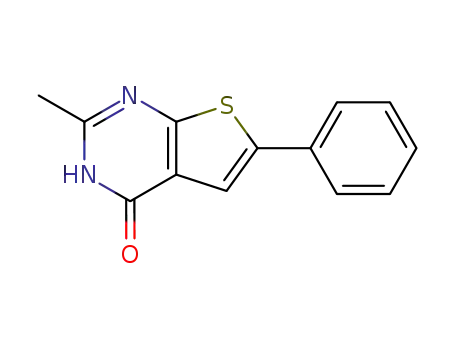 Thieno[2,3-d]pyrimidin-4(1H)-one, 2-methyl-6-phenyl-