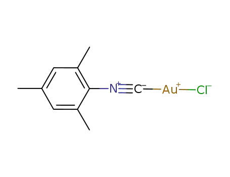 (mesityl isonitrile)gold(I) chloride