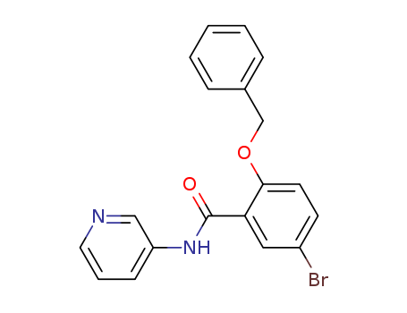 2-(benzyloxy)-5-bromo-N-(pyridin-3-yl)benzamide