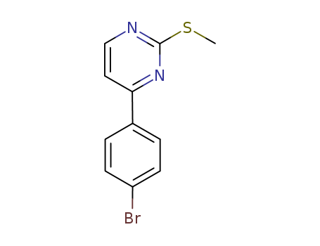 2-(Methylthio)-4-(4-broMophenyl)pyriMidine
