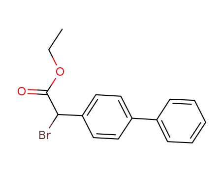 ethyl (4-biphenyl)-α-bromoacetate