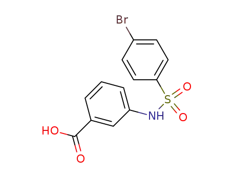 3-(4-Bromo-benzenesulfonylamino)-benzoic acid