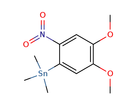 Stannane, (4,5-dimethoxy-2-nitrophenyl)trimethyl-