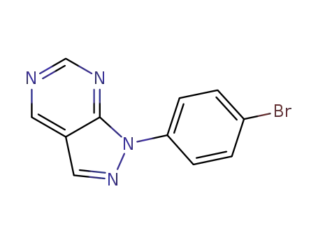 1-(4-bromophenyl)-1H-pyrazolo[3,4-d]pyrimidine