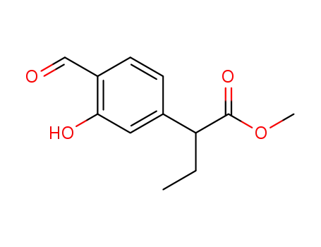 Methyl 2-(4-forMyl-3-hydroxyphenyl)butanoate