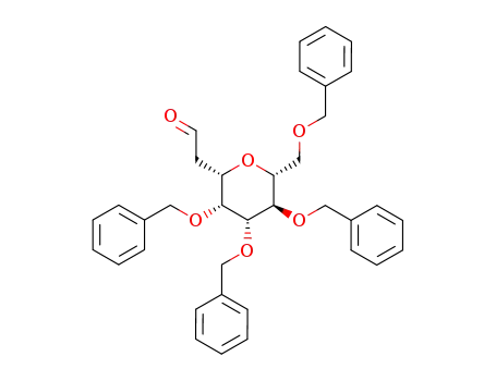 2-(2,3,4,6-tetra-O-benzyl-β-D-mannopyranosyl)acetaldehyde