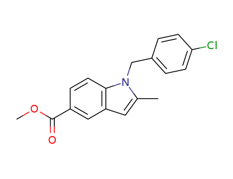 methyl 1-(4-chlorobenzyl)-2-methyl-1H-indole-5-carboxylate