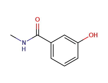 Molecular Structure of 15788-97-3 (BENZAMIDE, 3-HYDROXY-N-METHYL-)