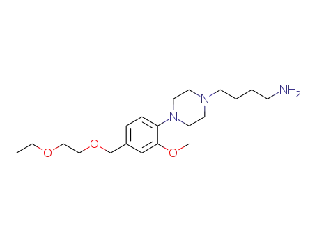 4-[4-[4-(2-ethoxyethoxymethyl)-2-methoxyphenyl]piperazin-1-yl]butylamine