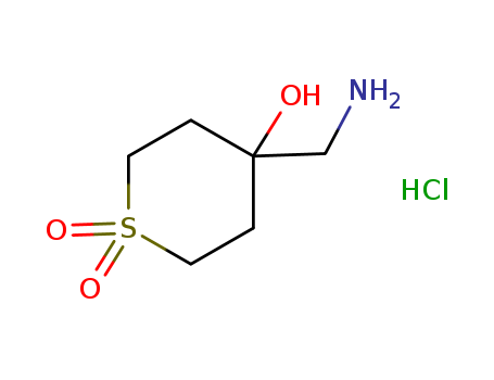 4-(AMinoMethyl)tetrahydro-1-thiapyran-4-ol-1,1-dioxide HCl