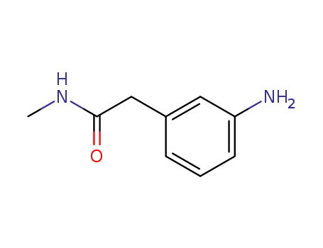Molecular Structure of 58730-35-1 (2-(3-aminophenyl)-N-methylacetamide(SALTDATA: FREE))