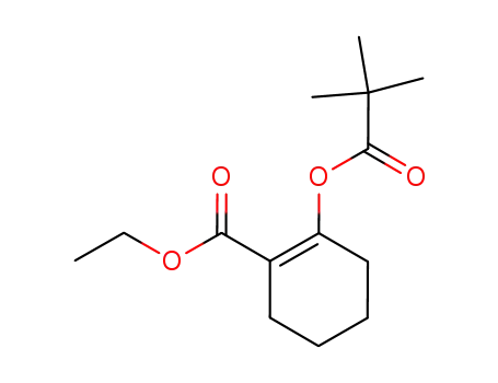 ethyl 2-(pivaloyloxy)cyclohex-1-ene-1-carboxylate