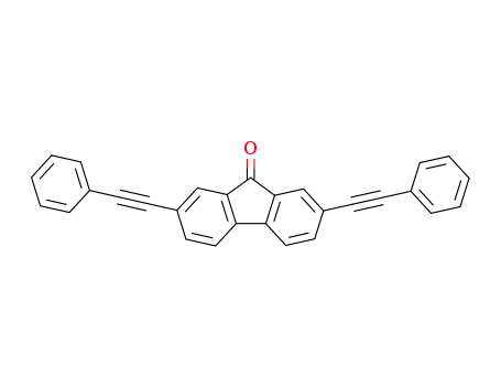 9H-Fluoren-9-one, 2,7-bis(phenylethynyl)-