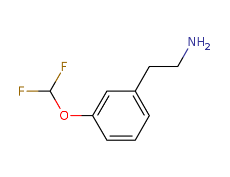 Benzeneethanamine, 3-(difluoromethoxy)- (9CI)