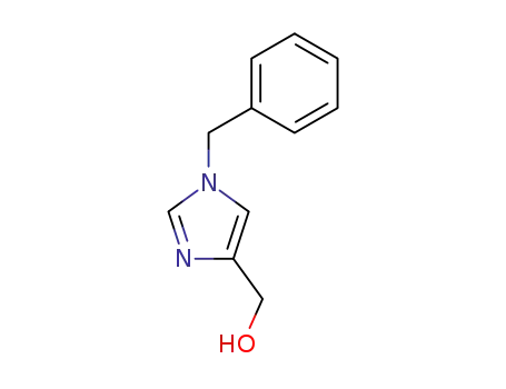 Molecular Structure of 85102-84-7 (1H-Imidazole-4-methanol, 1-(phenylmethyl)-)