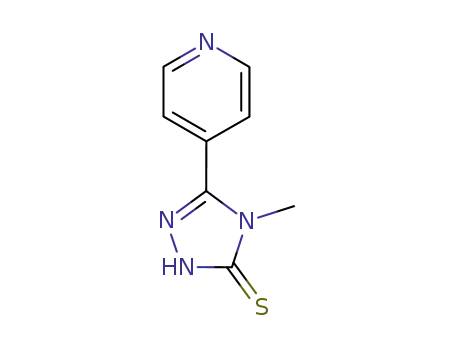 4-メチル-5-(4-ピリジニル)-2H-1,2,4-トリアゾール-3(4H)-チオン