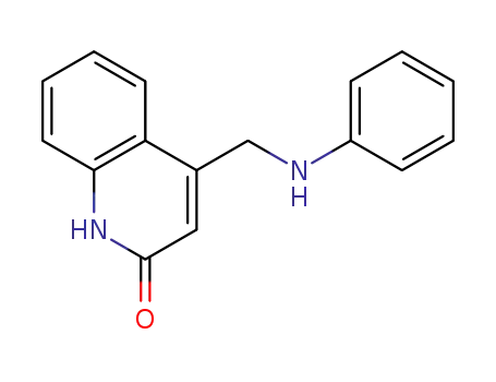 4-((phenylamino)methyl)quinolin-2(1H)-one