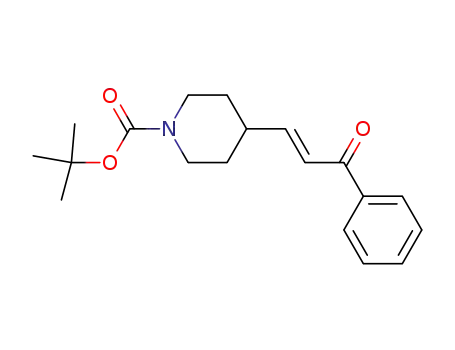 1-Boc-4-(3-oxo-3-phenylpropenyl)piperidine