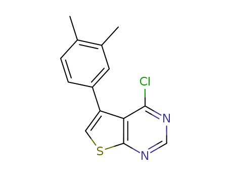 4-CHLORO-5-(3,4-DIMETHYLPHENYL)THIENO[2,3-D]PYRIMIDINE