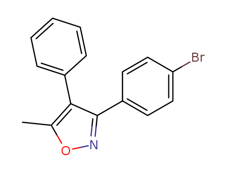 3-(4-Bromophenyl)-5-methyl-4-phenylisoxazole