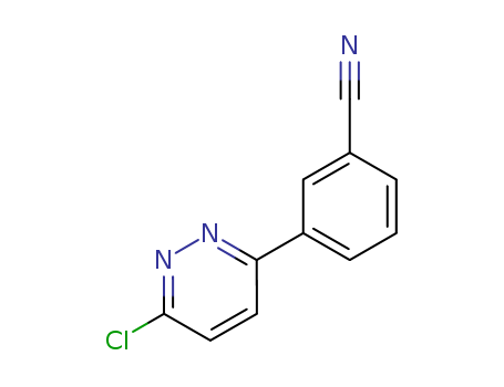 3-(6-chloropyridazin-3-yl)benzonitrile