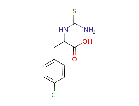 3-(4-chlorophenyl)-2-thioureido-propionic acid
