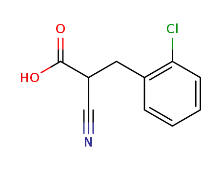 3-(2-클로로페닐)-2-시아노프로판산