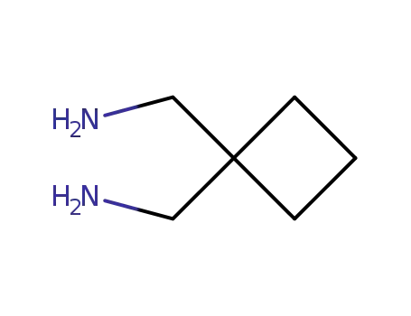 Molecular Structure of 38932-71-7 (1,1-Cyclobutanebis(methanamine))