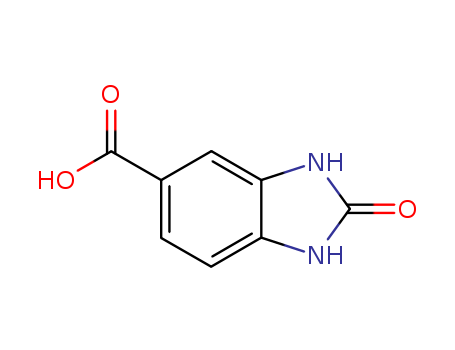 2-OXO-2,3-DIHYDRO-1H-BENZO[D]IMIDAZOLE-5-CARBOXYLIC ACID  CAS NO.23814-14-4
