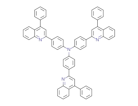 4,4',4''-tris(4-phenylquinolin-2-yl)triphenylamine