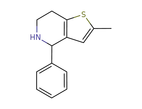 2-methyl-4-phenyl-4,5,6,7-tetrahydrothieno-[3,2-c]pyridine