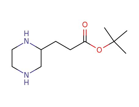 (±)-tert-butyl 3-(piperazin-2-yl)propanoate