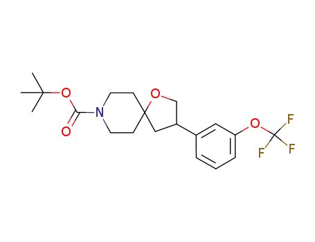 tert-butyl 3-[3-(trifluoromethoxy)phenyl]-1-oxa-8-azaspiro[4.5]decane-8-carboxylate