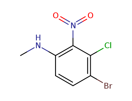 4-BroMo-3-chloro-N-Methyl-2-nitroanilin